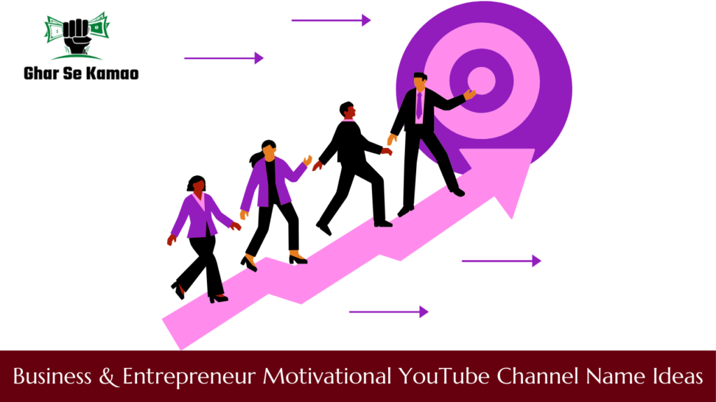 Business & Entrepreneur Motivational YouTube Channel Name Ideas