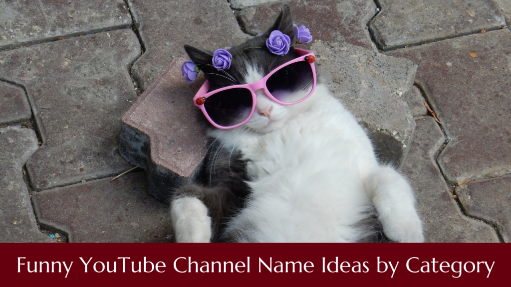 Funny YouTube Channel Name Ideas by Category