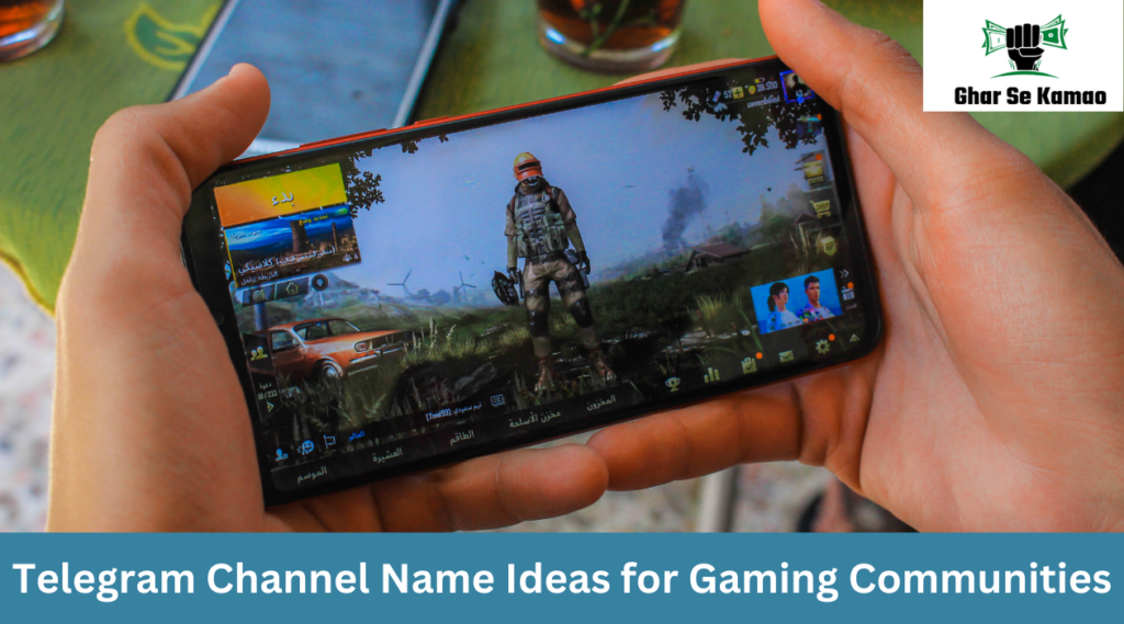 Telegram Channel Name Ideas for Gaming Communities