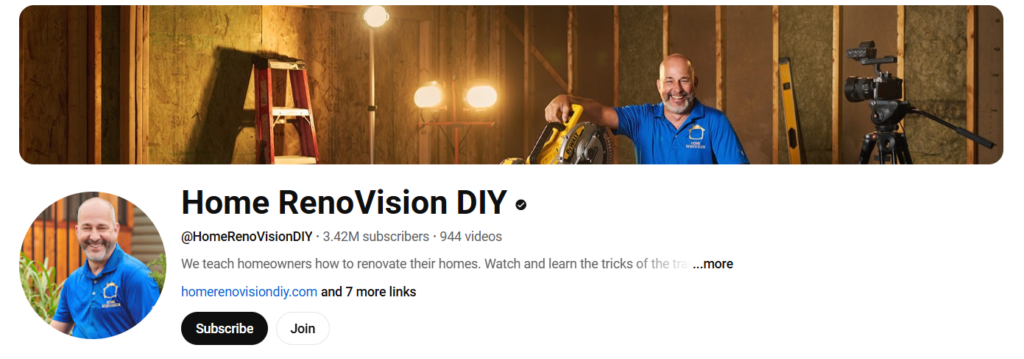 DIY Home Improvement YouTube Channel Name Ideas