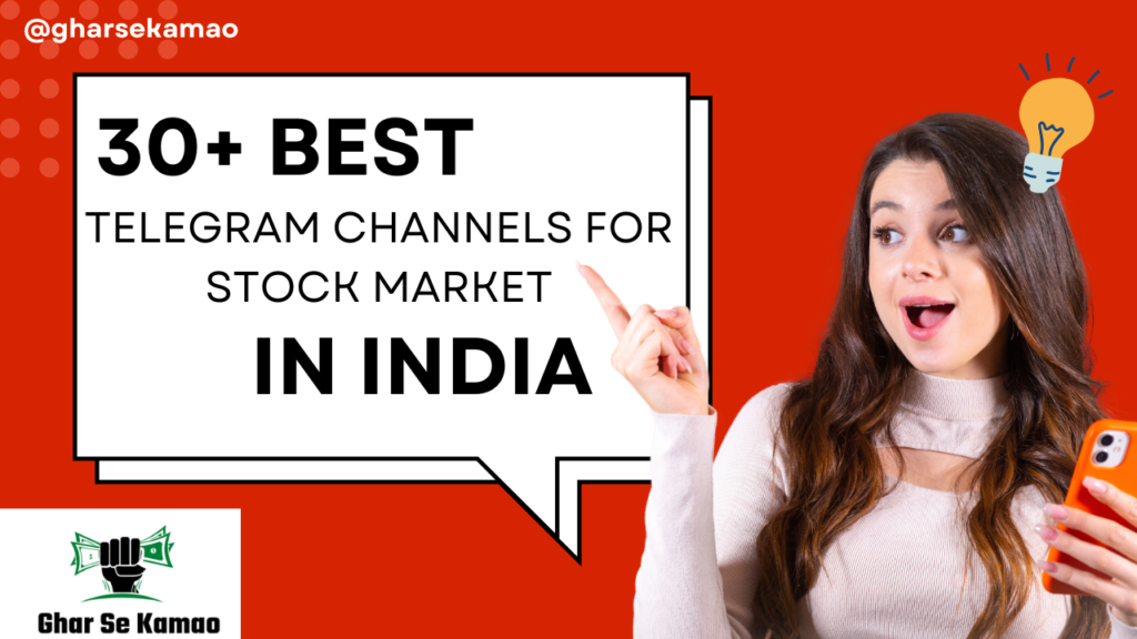 30+ Best Telegram Channels for Stock Market in India